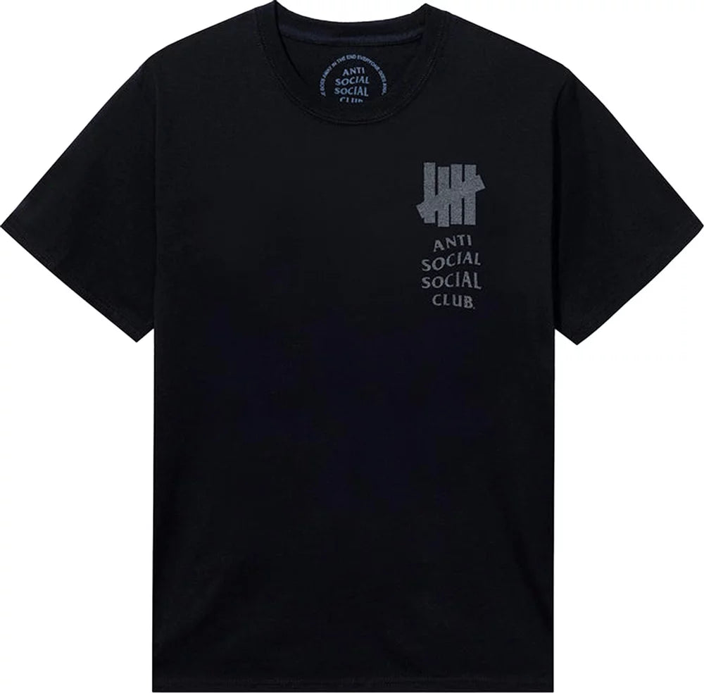 ANTI SOCIAL SOCIAL CLUB X UNDEFEATED BLACK TEE