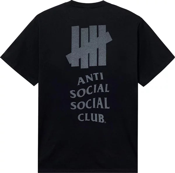 ANTI SOCIAL SOCIAL CLUB X UNDEFEATED BLACK TEE