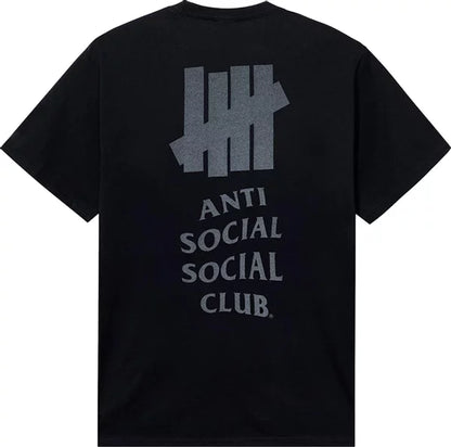 ANTI SOCIAL SOCIAL CLUB X UNDEFEATED BLACK TEE