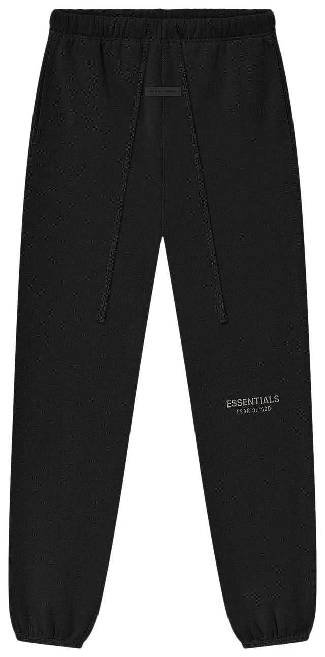 FEAR OF GOD ESSENTIALS PANTS JET BLACK