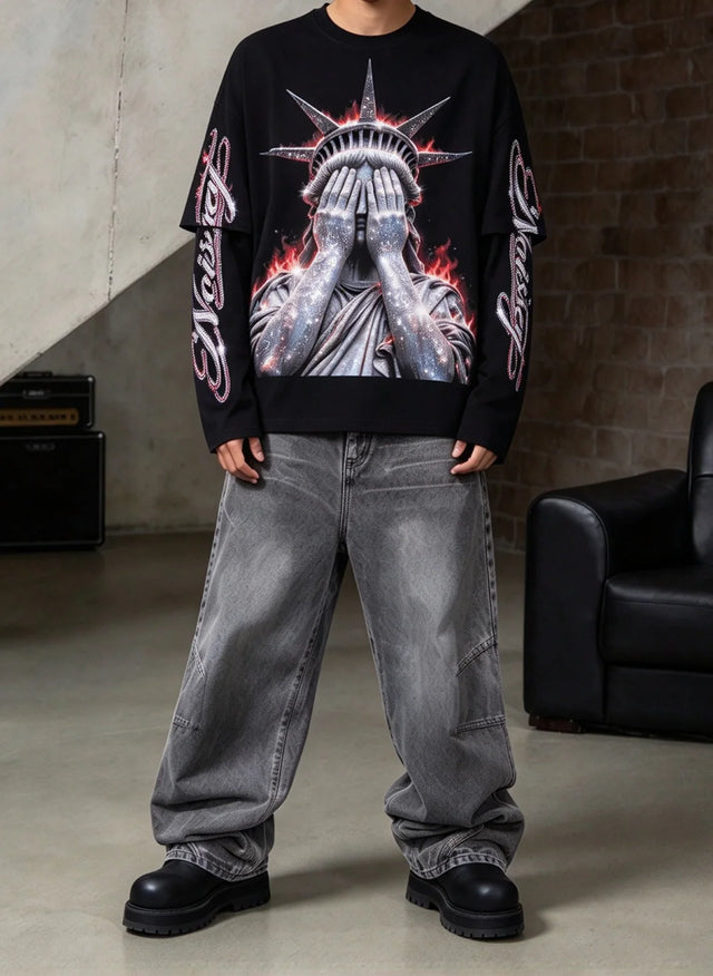 BURNING LIBERTY LONGSLEEVE