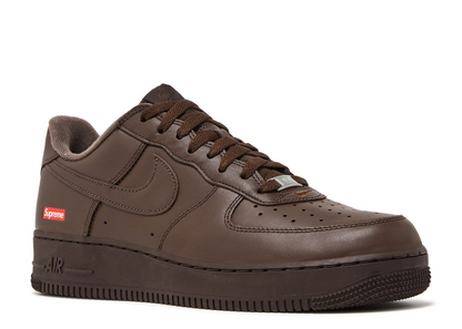 NIKE AIR FORCE 1 SUPREME BAROQUE BROWN