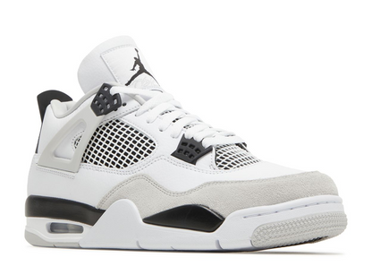 JORDAN 4 RETRO MILITARY BLACK WHITE
