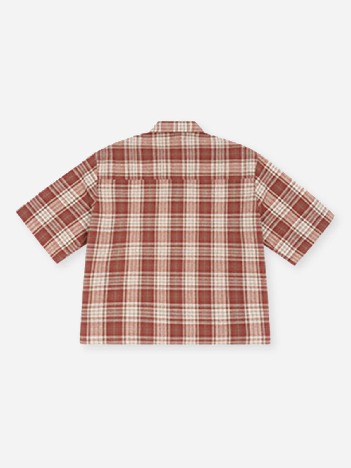 CHECKERED SHIRT RED