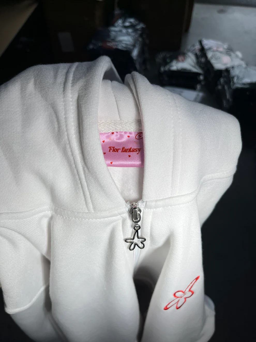 FLOR FANTASTY VALENTINE ZIP UP