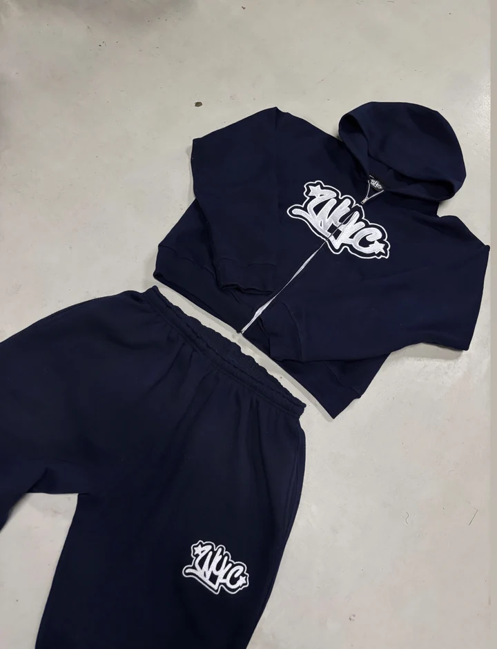 WAYLOWCITY NAVY ZIP UP