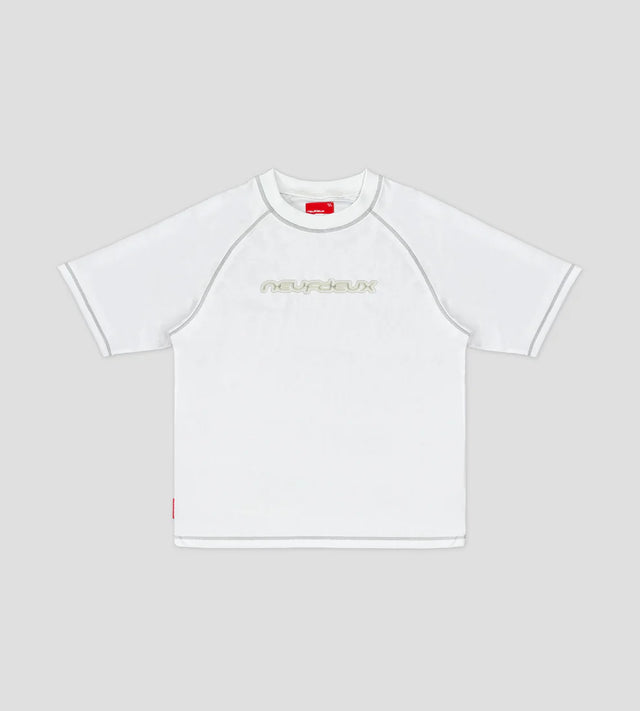 NEUFDEUX VENTILATION TEE WHITE