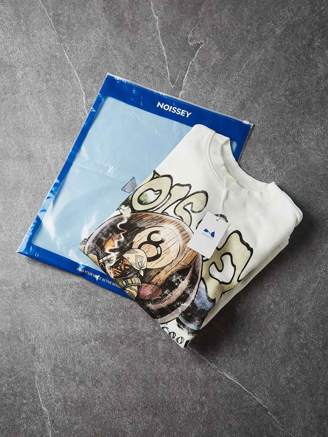 MONEY IS A LEGAL DRUG LONGSLEEVE WHITE CAMO