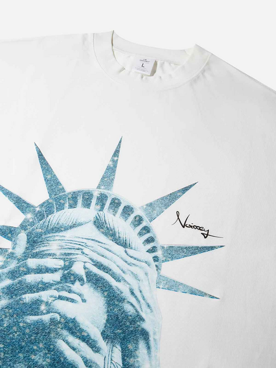 LIBERTY STATUE BOXY T-SHIRT