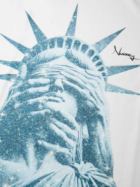 LIBERTY STATUE BOXY T-SHIRT