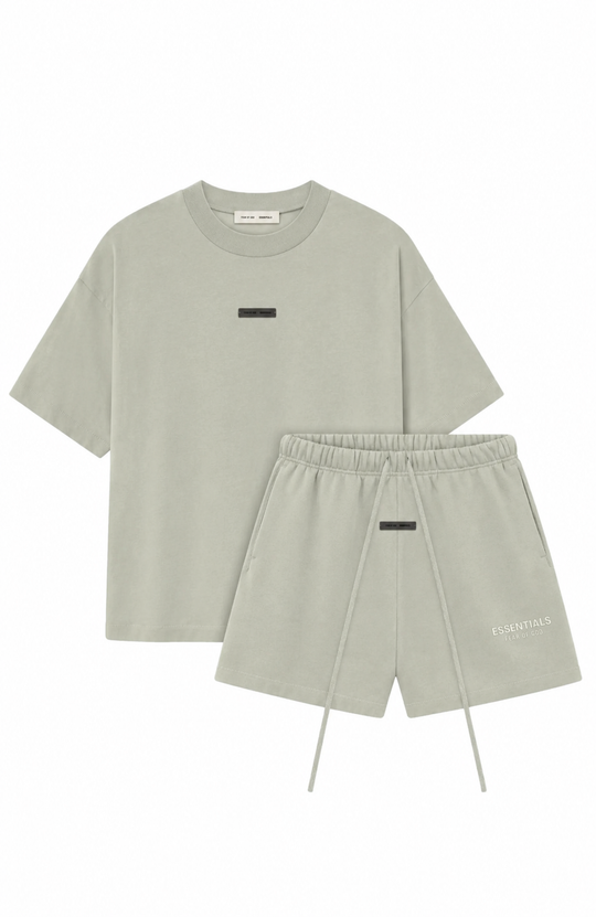 FEAR OF GOD ESSENTIALS ABBEY STONE SUMMER SET