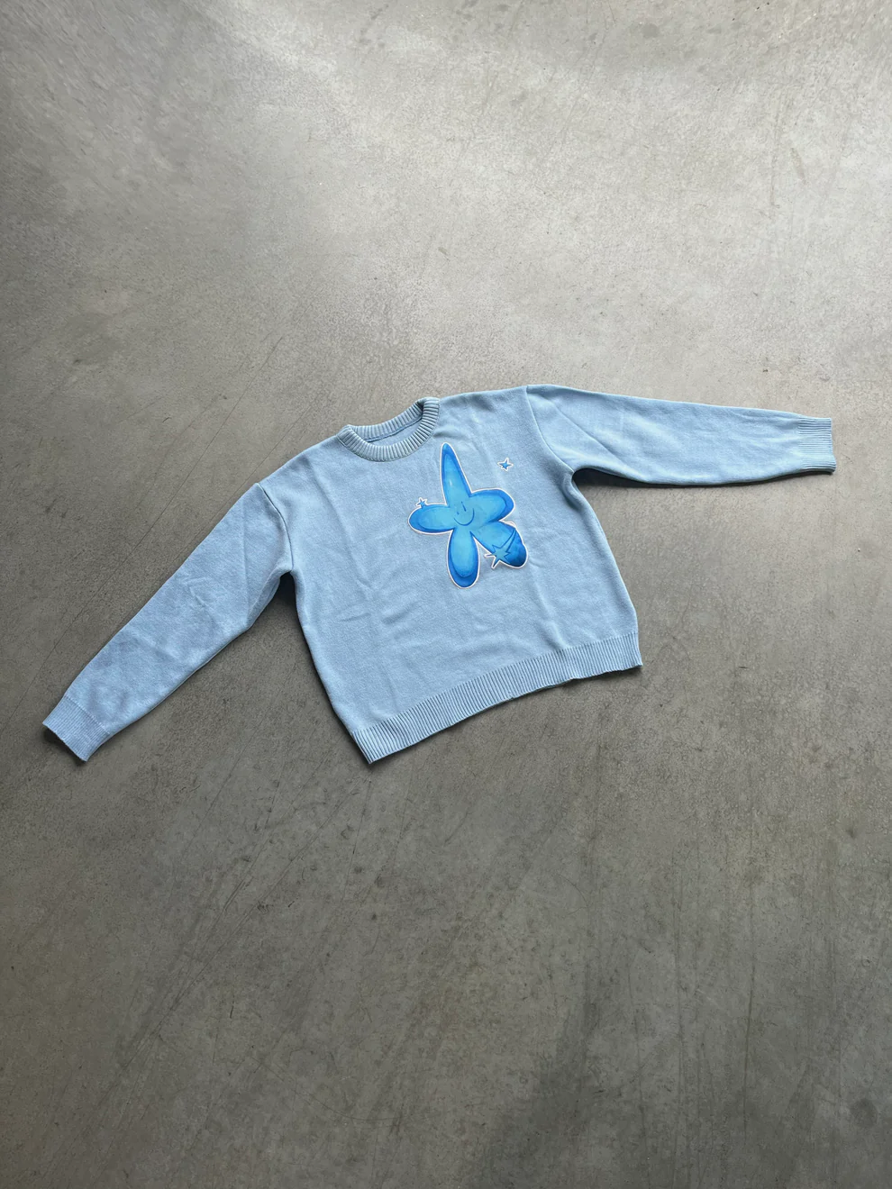 FLOR FANTASTY BLUE KNITWEAR