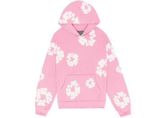 DENIM TEARS THE COTTON WREATH HOODIE PINK