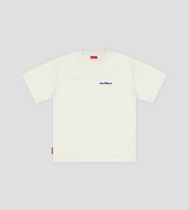 NEUFDEUX DEVISION TEE CREAM