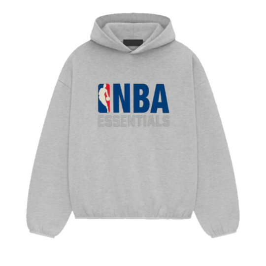 FEAR OF GOD ESSENTIALS NBA HEATHER GREY FULL SET