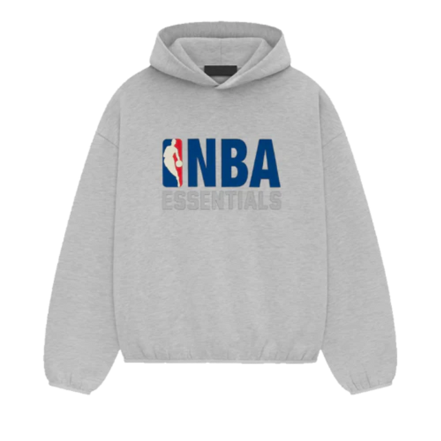 FEAR OF GOD ESSENTIALS NBA HEATHER GREY FULL SET