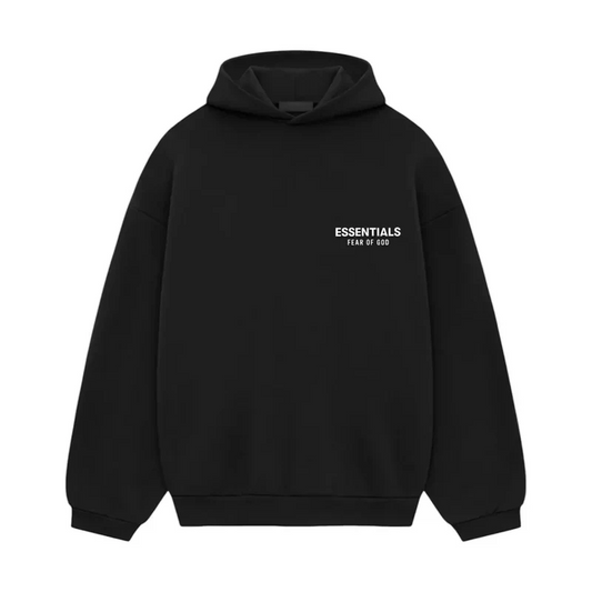 FEAR OF GOD ESSENTIALS HOODIE BLACK