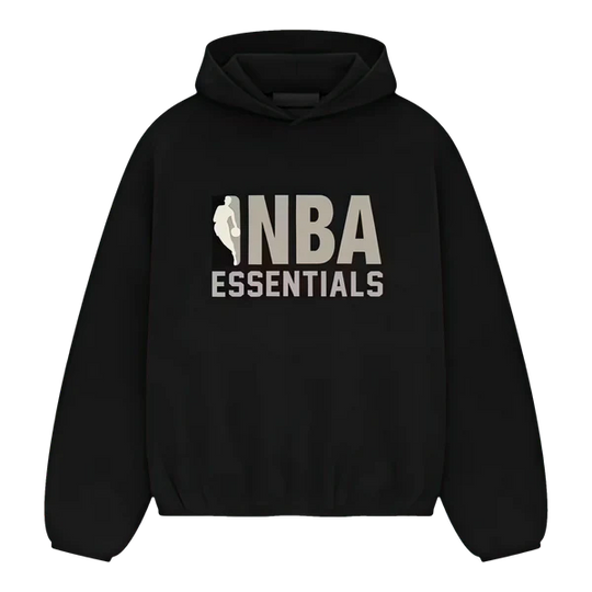 FEAR OF GOD ESSENTIALS NBA BLACK GREY FULL SET