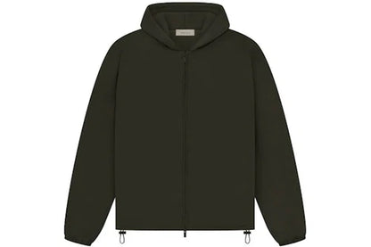 FEAR OF GOD ESSENTIALS JACKET OFF BLACK