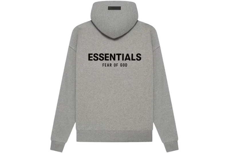 FEAR OF GOD ESSENTIALS HOODIE DARK OATMEAL