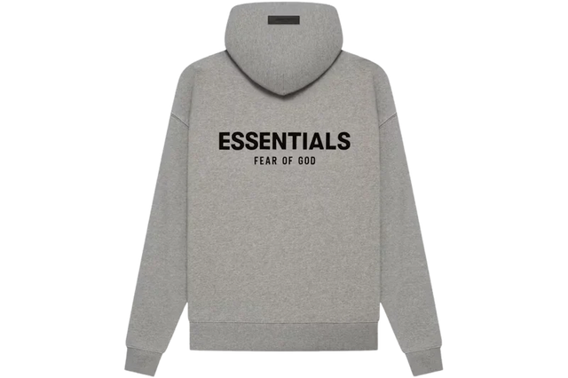 FEAR OF GOD ESSENTIALS HOODIE DARK OATMEAL