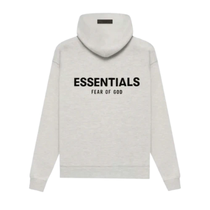 FEAR OF GOD ESSENTIALS HOODIE LIGHT OATMEAL