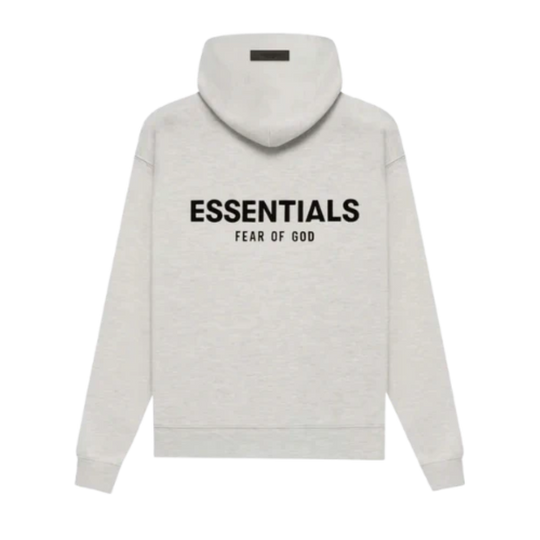 FEAR OF GOD ESSENTIALS HOODIE LIGHT OATMEAL