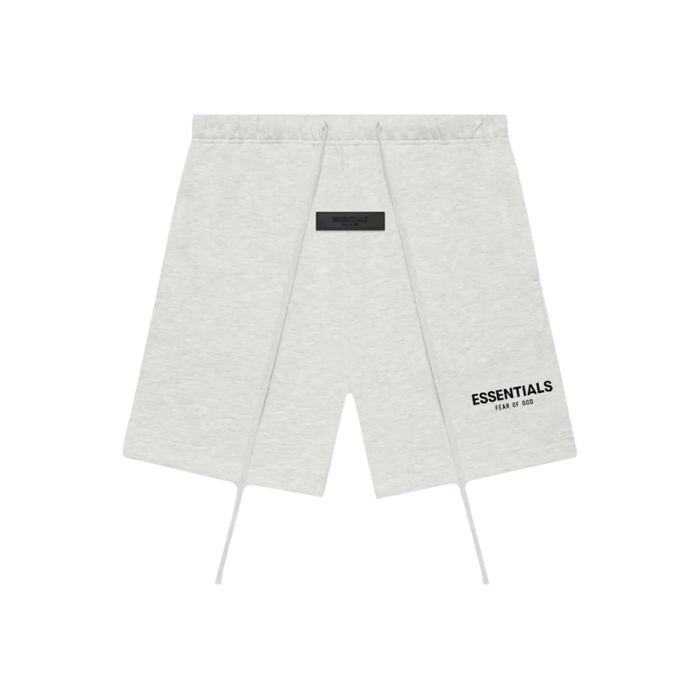 FEAR OF GOD ESSENTIALS LIGHT OATMEAL SHORTS