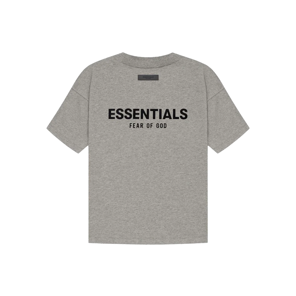 FEAR OF GOD ESSENTIALS DARK OATMEAL T-SHIRT