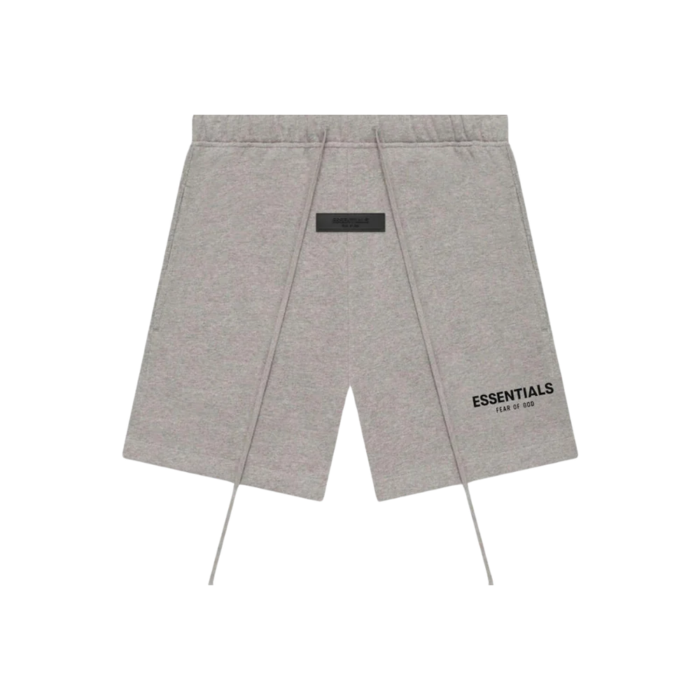 FEAR OF GOD ESSENTIALS DARK OATMEAL SHORTS