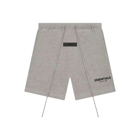 FEAR OF GOD ESSENTIALS DARK OATMEAL SHORTS