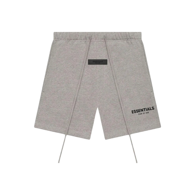 FEAR OF GOD ESSENTIALS DARK OATMEAL SHORTS