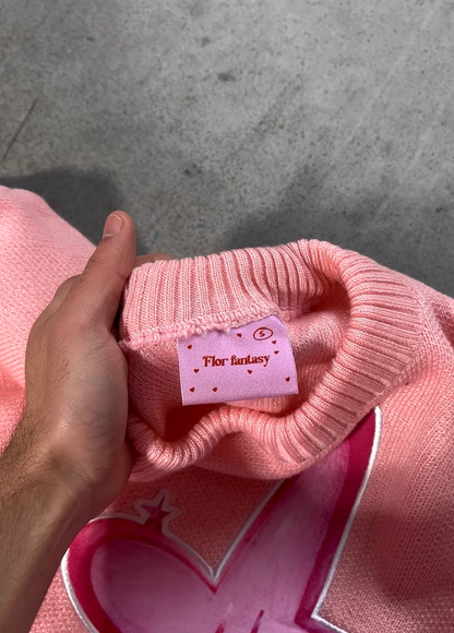 FLOR FANTASTY PINK KNITWEAR