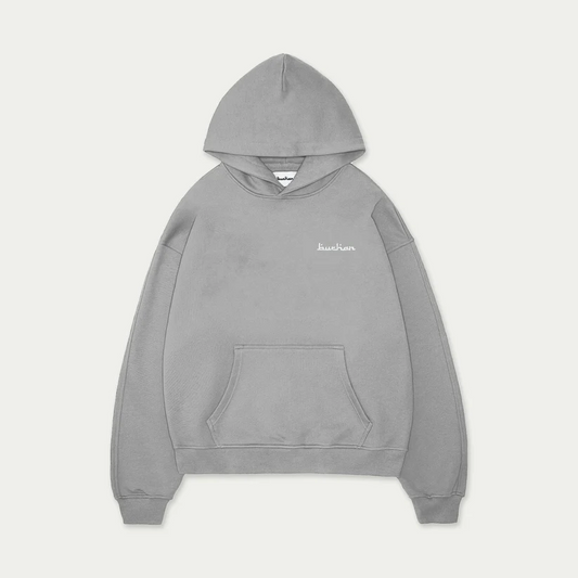 BUCHAN ESSENTIAL HOODIE GREY