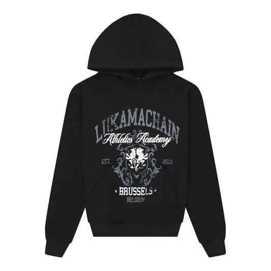 LUKAMACHAIN BRUSSELS HOODIE BLACK
