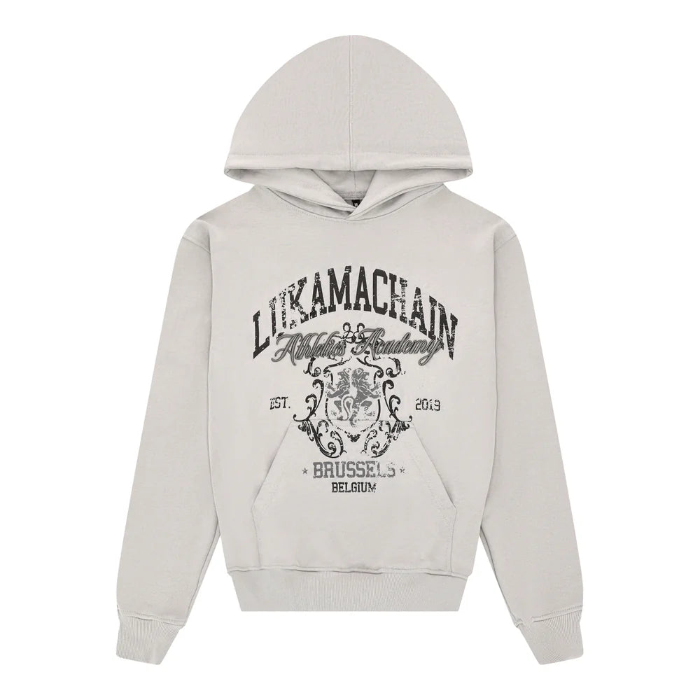LUKAMACHAIN BRUSSELS HOODIE GREY
