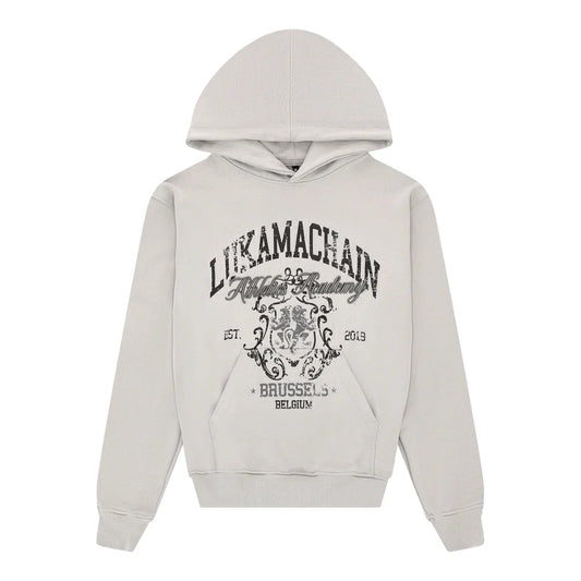 LUKAMACHAIN BRUSSELS HOODIE GREY