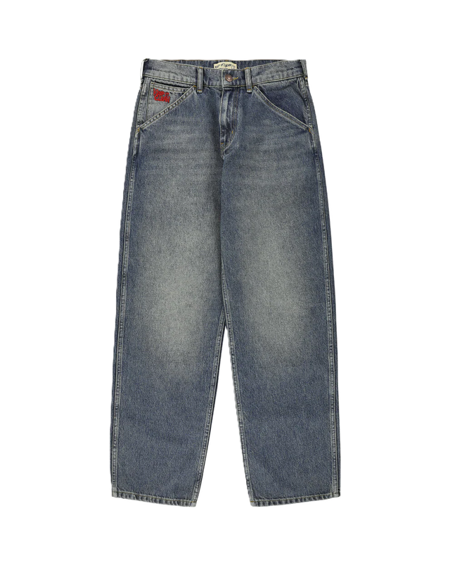 KEEP IT CLEAN RELAXED PANTS VINTAGE BLUE