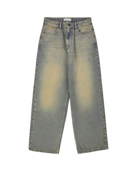 KEEP IT CLEAN LOOSE PANTS RUSTY INDIGO