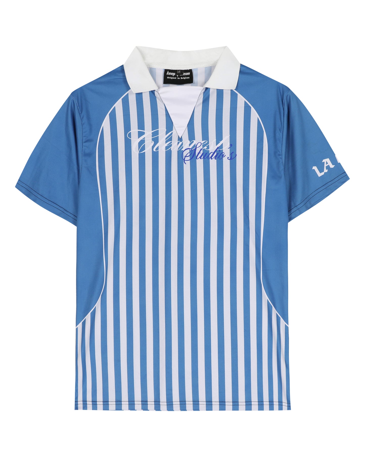 KEEP IT CLEAN BLUE SOCCER JERSEY