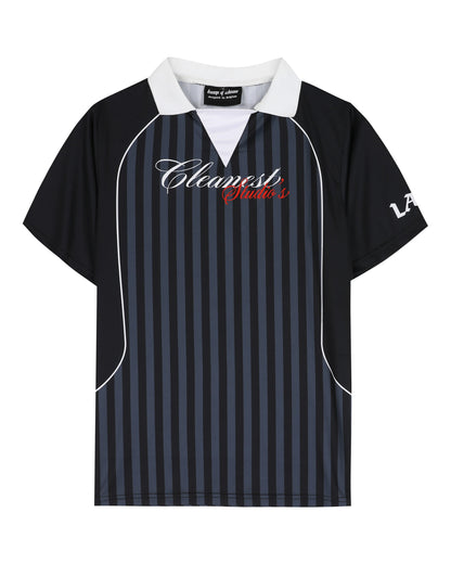 KEEP IT CLEAN BLACK SOCCER JERSEY