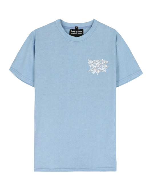 KEEP IT CLEAN STREETCODE T-SHIRT BLUE SKY