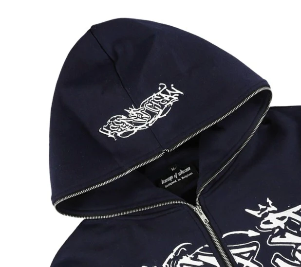 KEEP IT CLEAN SIXT SENSE FULL ZIPPER NAVY