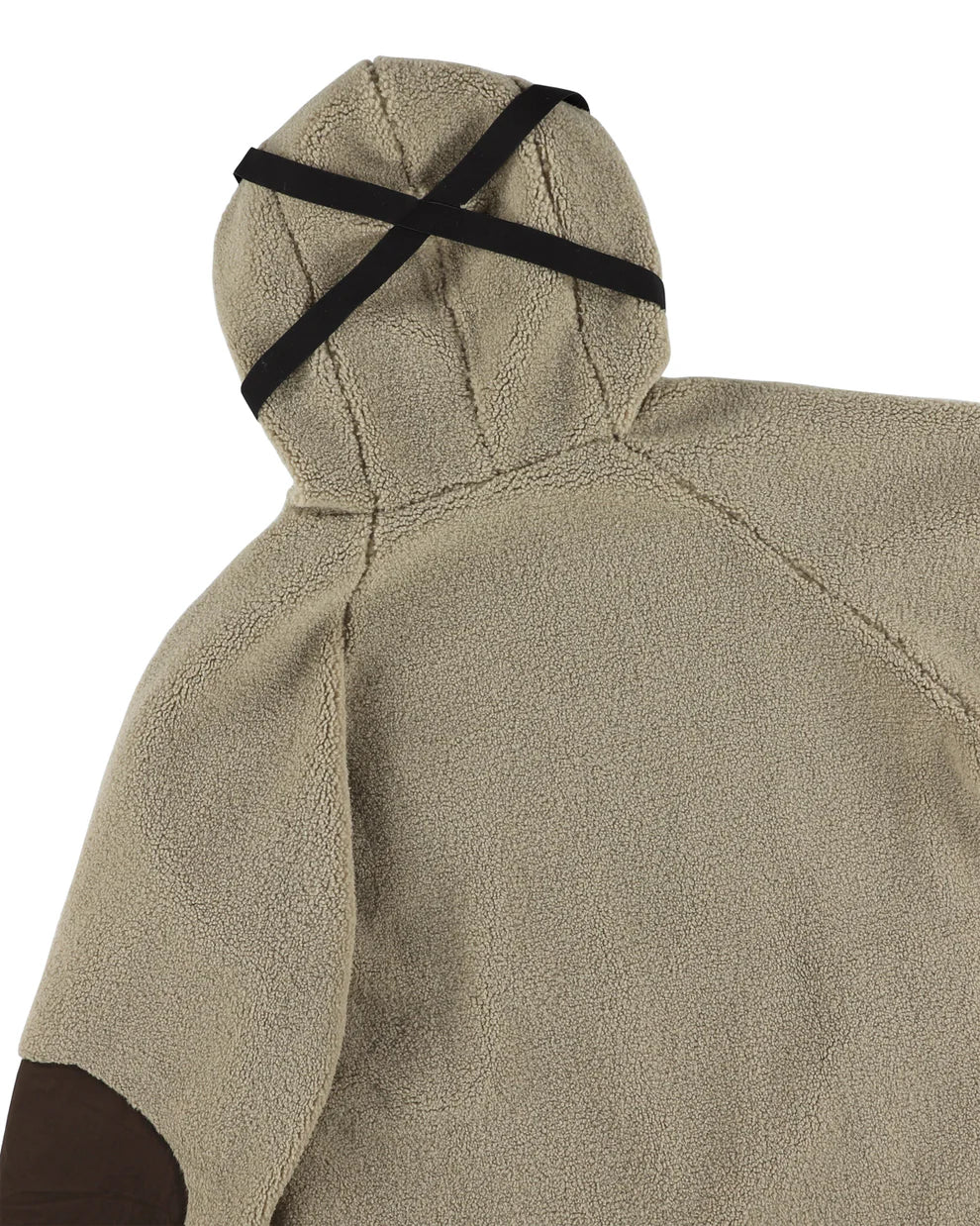 KEEP IT CLEAN SHERPA JACKET MOCHA BROWN