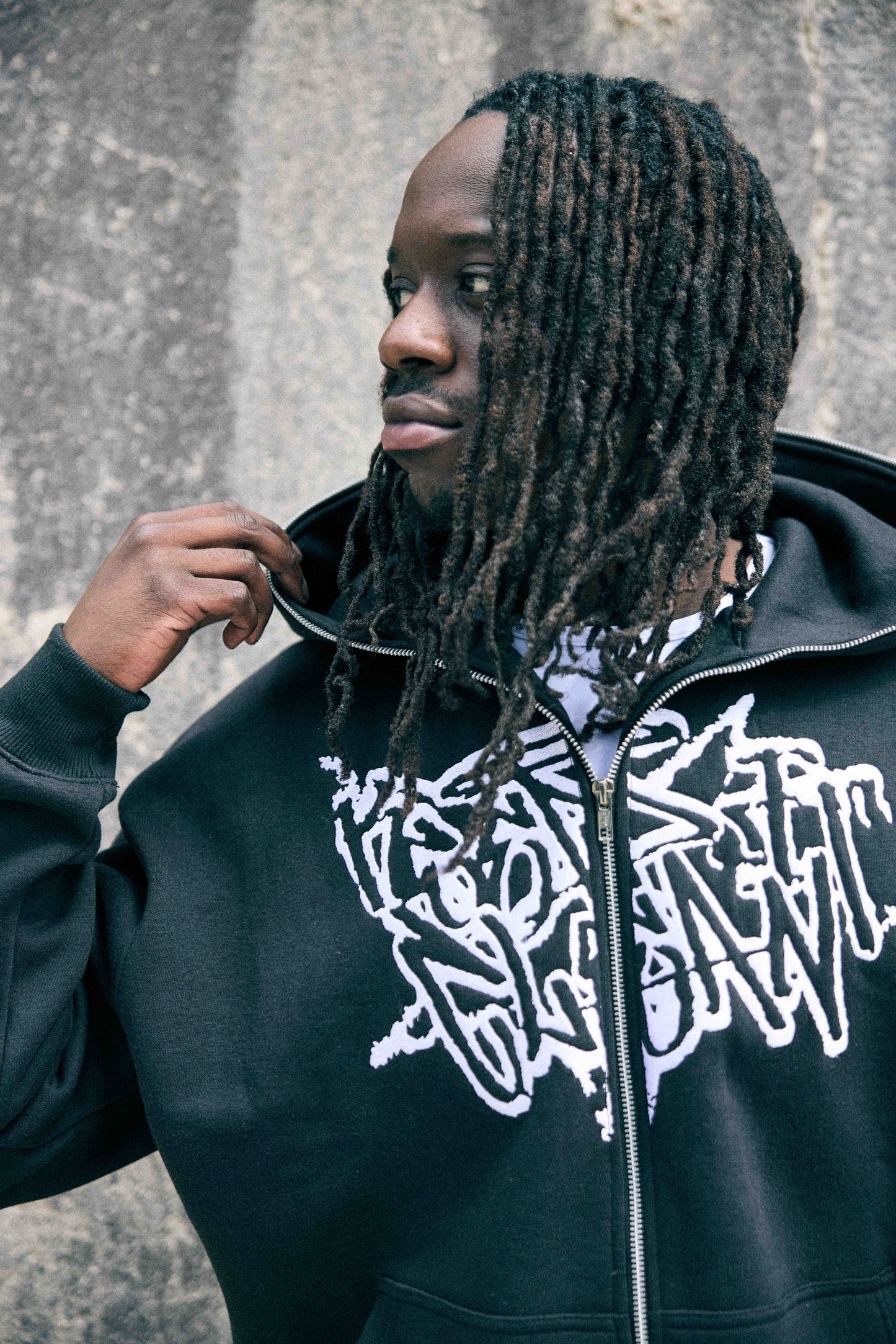 KEEP IT CLEAN STREETCODE FULL ZIPPER BLACK