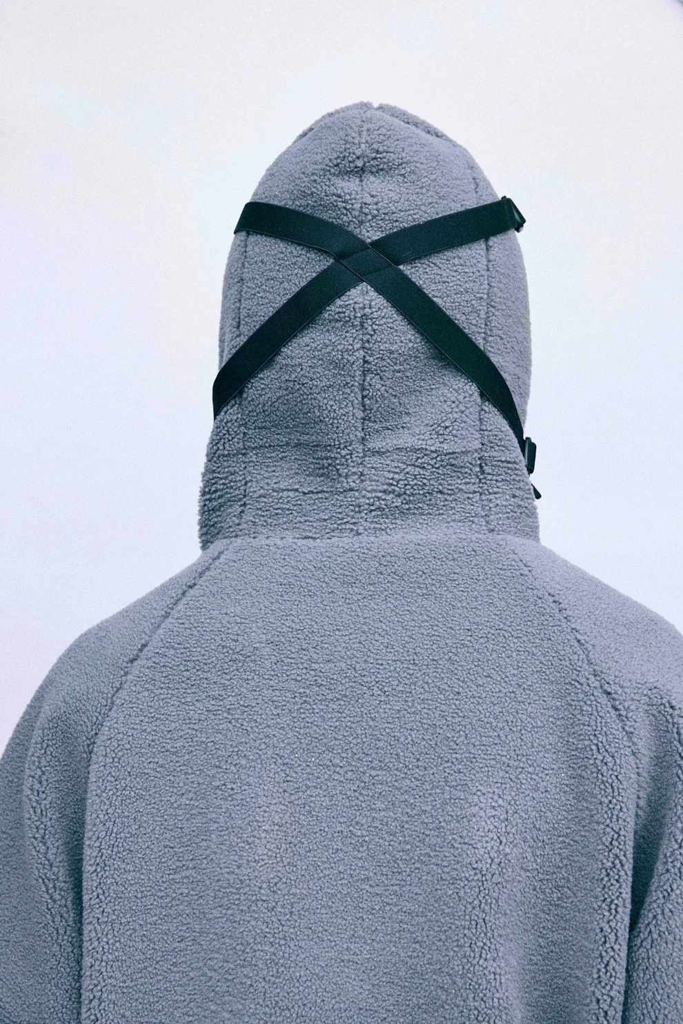 KEEP IT CLEAN SHERPA JACKET ASH GREY