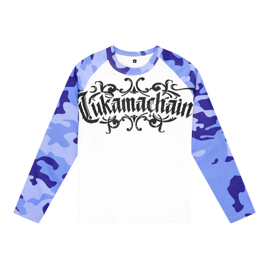 LUKAMACHAIN LONG SLEEVE ARMY BLUE