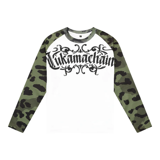 LUKAMACHAIN LONG SLEEVE ARMY LEOPARD