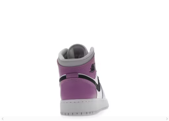 JORDAN 1 MID BARELY GRAPE