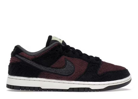 NIKE DUNK LOW FLEECE PACK BURGUNDY CRUSH